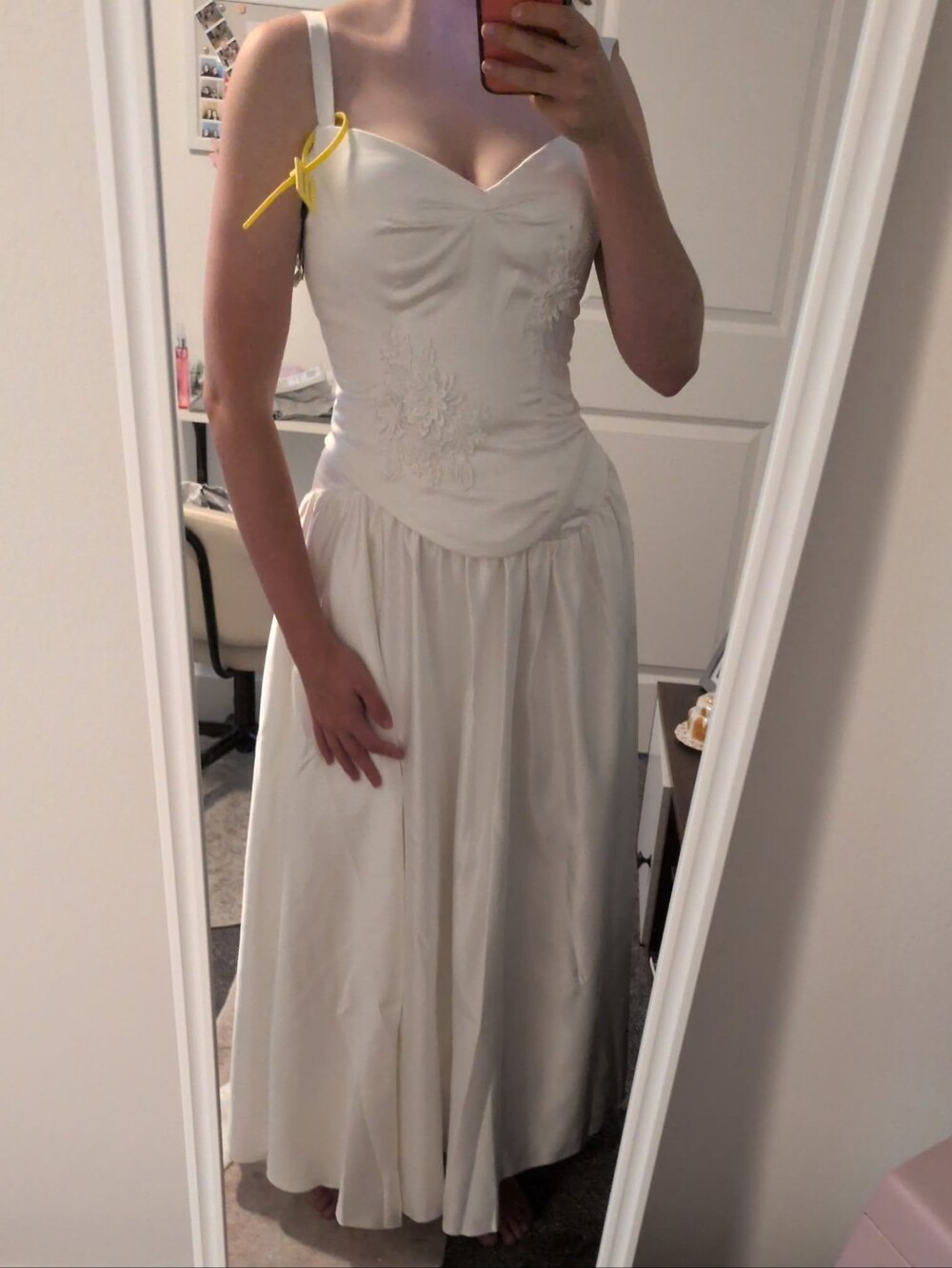 Ivory Strapless A-Line Bridal Gown